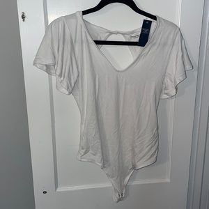 NWT Soft A&F Drapey Bodysuit